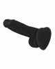 Реалістичний фалоімітатор Strap-On-Me SOFT REALISTIC DILDO Black - Size L Реалістичний фалоімітатор Strap-On-Me SOFT REALISTIC DILDO Black - Size L