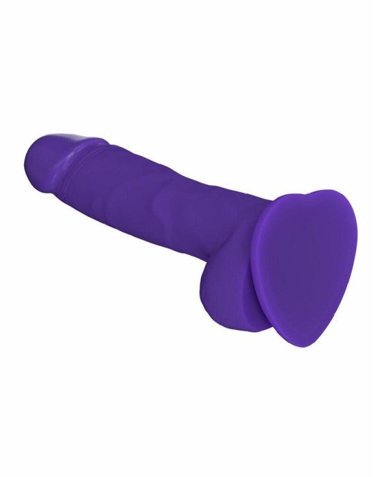 Реалістичний фалоімітатор Strap-On-Me SOFT REALISTIC DILDO Violet - Size L Реалістичний фалоімітатор Strap-On-Me SOFT REALISTIC DILDO Violet - Size L