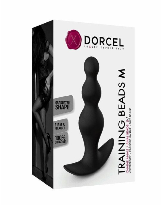Анальний ланцюжок Dorcel TRAINING BEADS M Анальний ланцюжок Dorcel TRAINING BEADS M