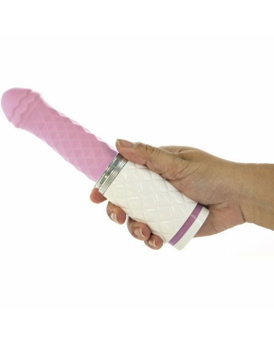 Розкішний вібратор-пульсатор з присоскою Pillow Talk - Feisty Thrusting Vibrator Pink Розкішний вібратор-пульсатор з присоскою Pillow Talk - Feisty Thrusting Vibrator Pink