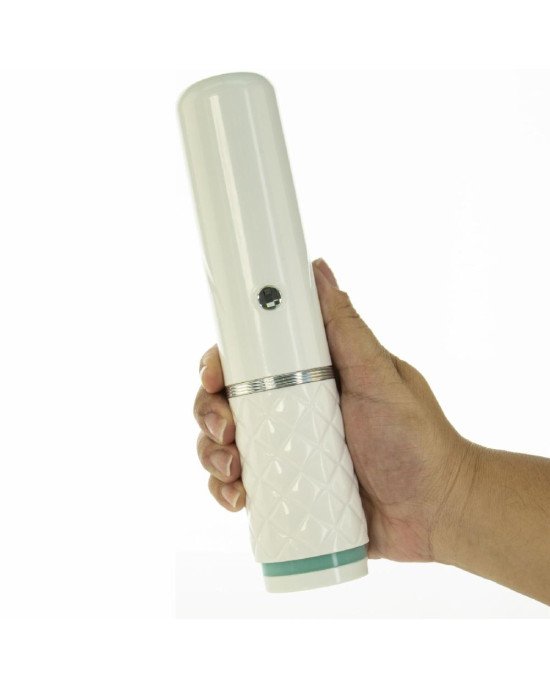 Розкішний вібратор-пульсатор Pillow Talk з присоскою - Feisty Thrusting Vibrator Teal Розкішний вібратор-пульсатор Pillow Talk з присоскою - Feisty Thrusting Vibrator Teal