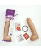 Фалоімітатор Doc Johnson Realistic Hung - Vanilla, Vac-U-Lock, діаметр 7 см Фалоімітатор Doc Johnson Realistic Hung - Vanilla, Vac-U-Lock, діаметр 7 см