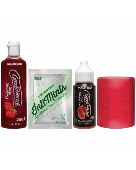 Набір для мінету Doc Johnson GoodHead Fundamentals Kit Набір для мінету Doc Johnson GoodHead Fundamentals Kit