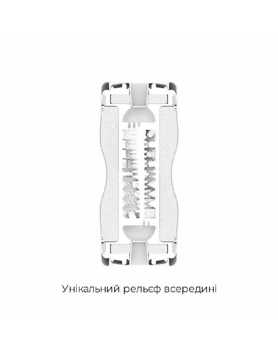 Мастурбатор Tenga Dual Sensation Cup двосторонній, із двома незалежними каналами Мастурбатор Tenga Dual Sensation Cup двосторонній, із двома незалежними каналами