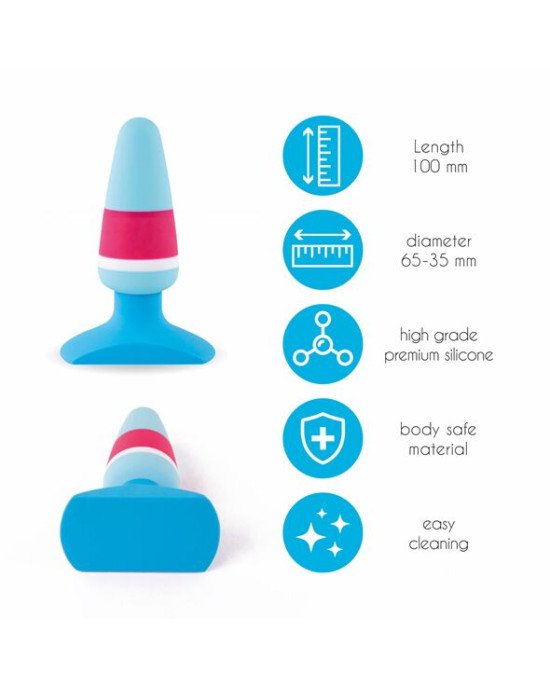 Анальна пробка FeelzToys - Plugz Butt Plug Colors Nr. 1 Анальна пробка FeelzToys - Plugz Butt Plug Colors Nr. 1