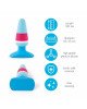 Анальна пробка FeelzToys - Plugz Butt Plug Colors Nr. 1 Анальна пробка FeelzToys - Plugz Butt Plug Colors Nr. 1