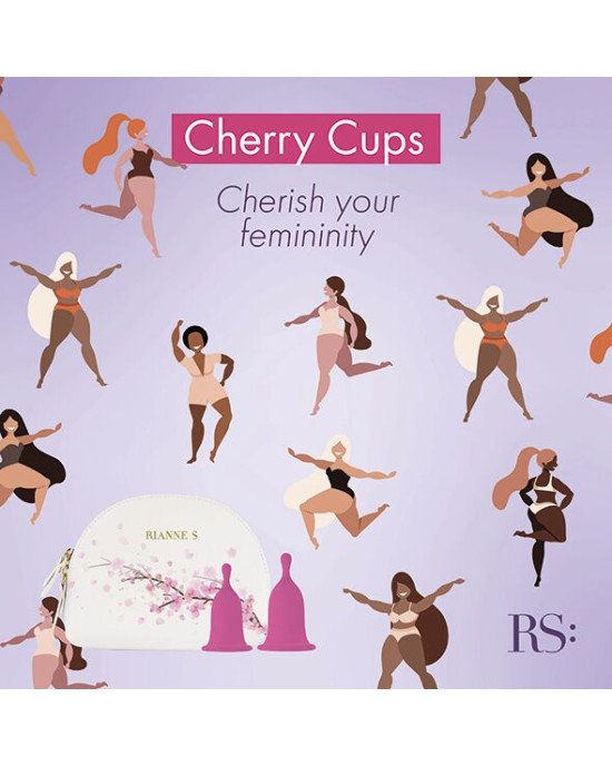 Менструальні чаші RIANNE S Femcare — Cherry Cup Менструальні чаші RIANNE S Femcare — Cherry Cup
