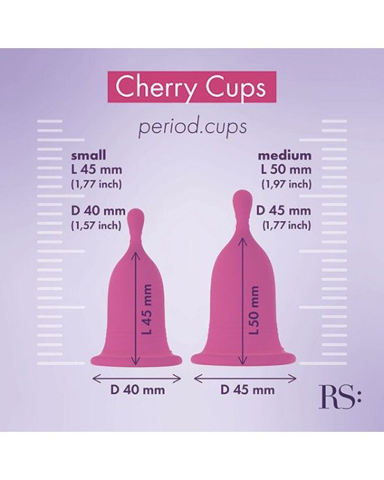 Менструальні чаші RIANNE S Femcare — Cherry Cup Менструальні чаші RIANNE S Femcare — Cherry Cup