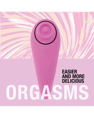 Пульсатор для клітора плюс вібратор FeelzToys - FemmeGasm Tapping & Tickling Vibrator Pink Пульсатор для клітора плюс вібратор FeelzToys - FemmeGasm Tapping & Tickling Vibrator Pink