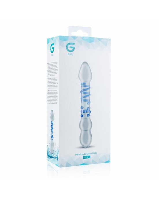 Скляний ділдо Gildo Glass Dildo No. 21 Скляний ділдо Gildo Glass Dildo No. 21