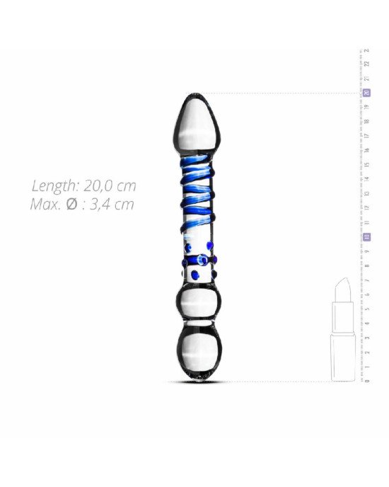 Скляний ділдо Gildo Glass Dildo No. 21 Скляний ділдо Gildo Glass Dildo No. 21