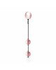 Металеві вагінальні кульки Rosy Gold — Nouveau Kegel Balls, вага 376 г, діаметр 2,8 см Металеві вагінальні кульки Rosy Gold — Nouveau Kegel Balls, вага 376 г, діаметр 2,8 см