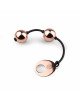 Металеві вагінальні кульки Rosy Gold — Nouveau Kegel Balls, вага 376 г, діаметр 2,8 см Металеві вагінальні кульки Rosy Gold — Nouveau Kegel Balls, вага 376 г, діаметр 2,8 см