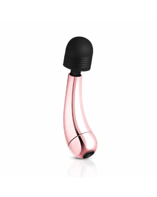 Мінівібромасажер Rosy Gold — Nouveau Mini Curve Massager Мінівібромасажер Rosy Gold — Nouveau Mini Curve Massager