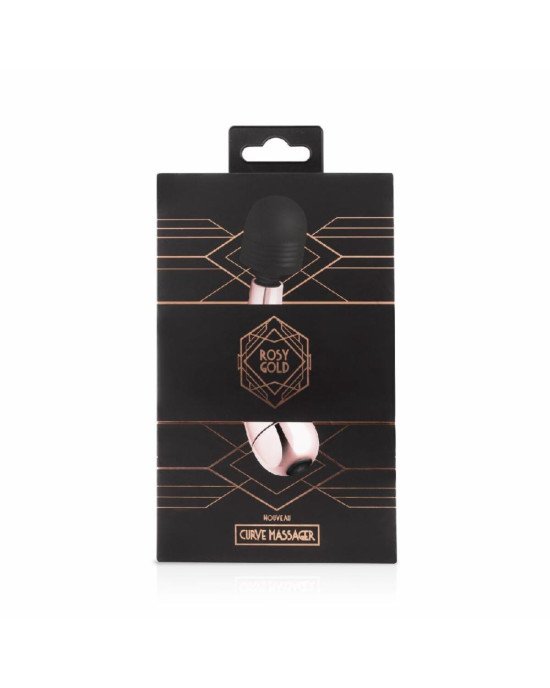 Мінівібромасажер Rosy Gold — Nouveau Mini Curve Massager Мінівібромасажер Rosy Gold — Nouveau Mini Curve Massager