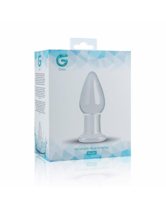 Скляна анальна пробка Gildo Glass Buttplug No. 24 Скляна анальна пробка Gildo Glass Buttplug No. 24