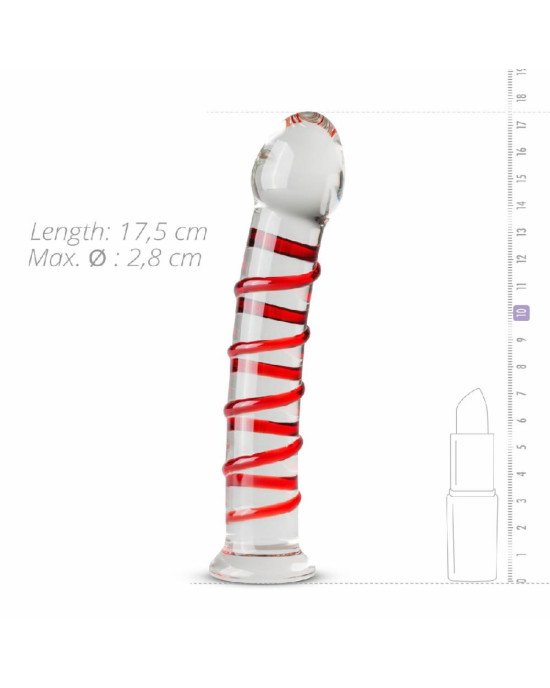 Скляний ділдо Gildo Glass Dildo No.15 Скляний ділдо Gildo Glass Dildo No.15