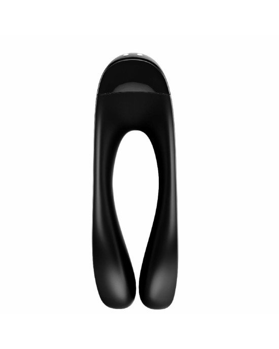 Вібратор на палець Satisfyer Candy Cane Black Вібратор на палець Satisfyer Candy Cane Black