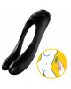 Вібратор на палець Satisfyer Candy Cane Black Вібратор на палець Satisfyer Candy Cane Black
