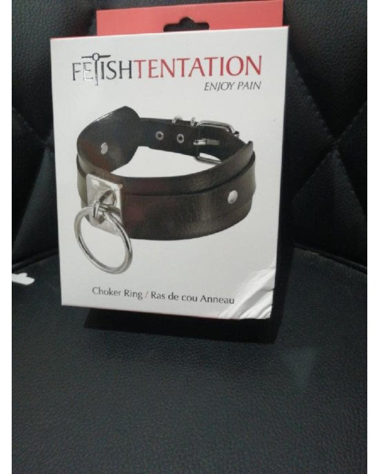Нашийник з кільцем Fetish Tentation Choker Ring (м'яте паковання!!!) Нашийник з кільцем Fetish Tentation Choker Ring (м'яте паковання!!!)