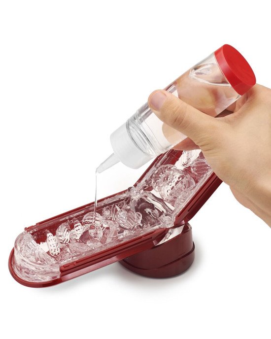 Мастурбатор з нагрівачем Tenga Flip Zero Red + Flip Warming Set Мастурбатор з нагрівачем Tenga Flip Zero Red + Flip Warming Set