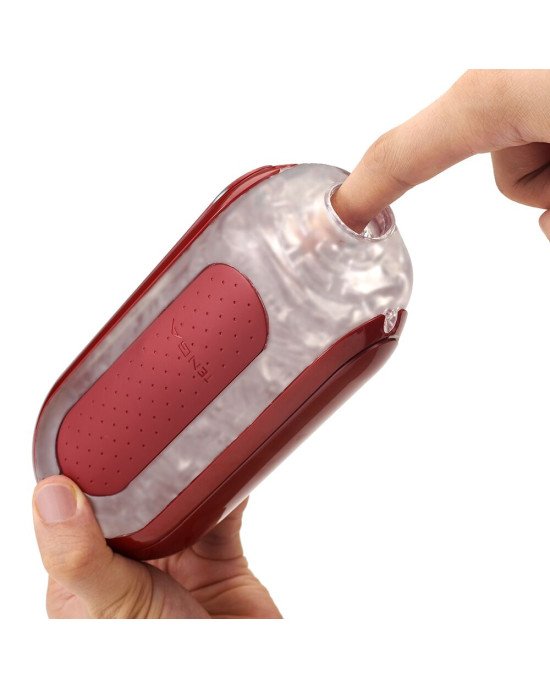 Мастурбатор з нагрівачем Tenga Flip Zero Red + Flip Warming Set Мастурбатор з нагрівачем Tenga Flip Zero Red + Flip Warming Set