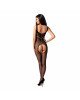 Бодістокінг з доступом до інтимних місць Passion BS078 black Бодістокінг з доступом до інтимних місць Passion BS078 black