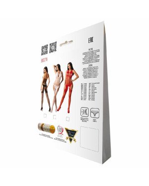Бодістокінг з імітацією панчох Passion BS079 red Бодістокінг з імітацією панчох Passion BS079 red