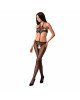 Відкритий бодістокінг Passion BS080 black Відкритий бодістокінг Passion BS080 black