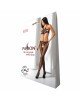 Відкритий бодістокінг Passion BS080 black Відкритий бодістокінг Passion BS080 black