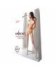 Відкритий бодістокінг Passion BS080 white Відкритий бодістокінг Passion BS080 white