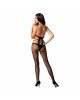 Еротичний бодістокінг Passion BS084 black Еротичний бодістокінг Passion BS084 black