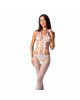 Еротичний бодістокінг Passion BS084 white Еротичний бодістокінг Passion BS084 white