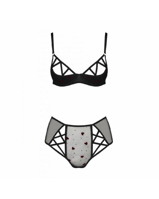 Еротичний комплект з малюнком LOVELIA BIKINI black XXL/XXXL - Passion Еротичний комплект з малюнком LOVELIA BIKINI black XXL/XXXL - Passion