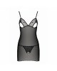Сорочка з вирізами на грудях + стрінги LOVELIA CHEMISE black L/XL - Passion Сорочка з вирізами на грудях + стрінги LOVELIA CHEMISE black L/XL - Passion