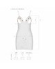Сорочка з вирізами на грудях + стрінги LOVELIA CHEMISE white S/M - Passion Сорочка з вирізами на грудях + стрінги LOVELIA CHEMISE white S/M - Passion