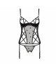 Корсет з підв'язками + стрінги LOVELIA CORSET black S/M - Passion Корсет з підв'язками + стрінги LOVELIA CORSET black S/M - Passion