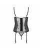 Корсет з підв'язками + стрінги LOVELIA CORSET black S/M - Passion Корсет з підв'язками + стрінги LOVELIA CORSET black S/M - Passion