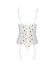 Корсет з підв'язками + стрінги LOVELIA CORSET white L/XL - Passion Корсет з підв'язками + стрінги LOVELIA CORSET white L/XL - Passion