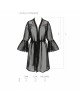 Повітряний пеньюар LOVELIA PEIGNOIR black L/XL - Passion Повітряний пеньюар LOVELIA PEIGNOIR black L/XL - Passion