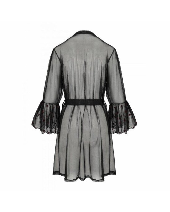 Повітряний пеньюар LOVELIA PEIGNOIR black L/XL - Passion Повітряний пеньюар LOVELIA PEIGNOIR black L/XL - Passion