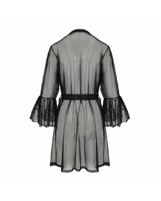 Повітряний пеньюар LOVELIA PEIGNOIR black XXL/XXXL - Passion Повітряний пеньюар LOVELIA PEIGNOIR black XXL/XXXL - Passion