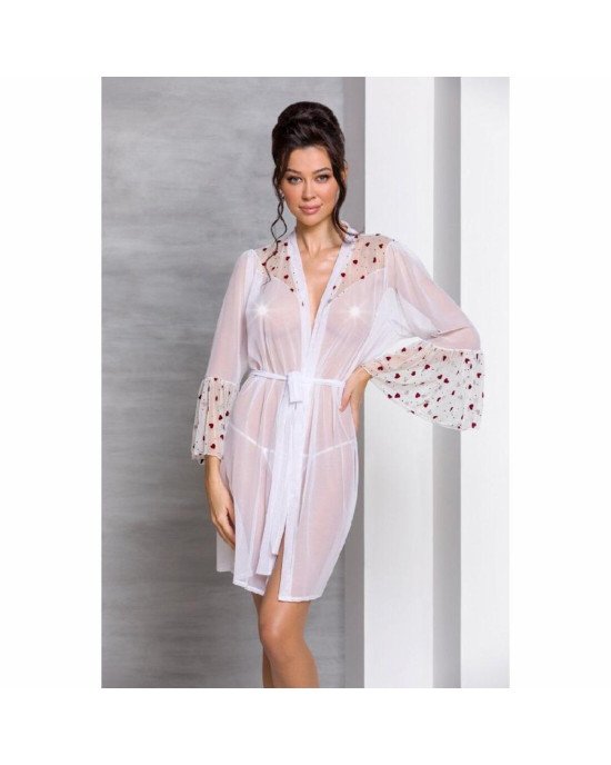 Повітряний пеньюар LOVELIA PEIGNOIR white S/M - Passion Повітряний пеньюар LOVELIA PEIGNOIR white S/M - Passion