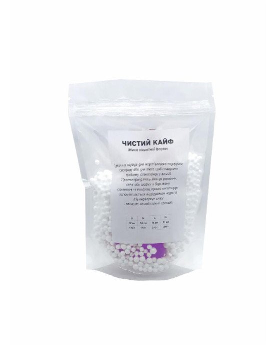 Крафтове мило-член із присоскою Чистий Кайф Violet size S натуральне Крафтове мило-член із присоскою Чистий Кайф Violet size S натуральне