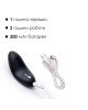 Кліторальний вібратор Svakom Echo Black Кліторальний вібратор Svakom Echo Black