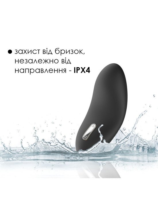 Кліторальний вібратор Svakom Echo Black Кліторальний вібратор Svakom Echo Black