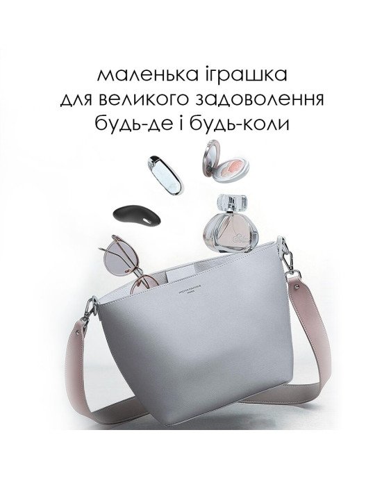 Кліторальний вібратор Svakom Echo Black Кліторальний вібратор Svakom Echo Black