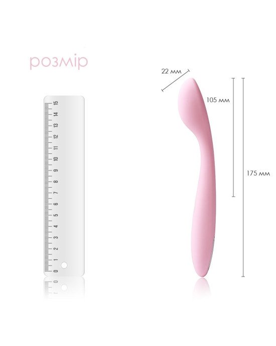 Стимулятор клітора та точки G Svakom Keri Pale Pink Стимулятор клітора та точки G Svakom Keri Pale Pink