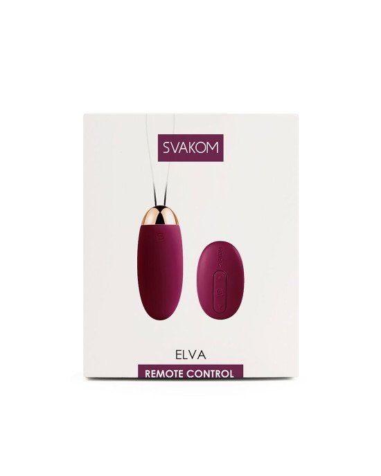 Віброяйце з пультом керування Svakom Elva Violet Віброяйце з пультом керування Svakom Elva Violet