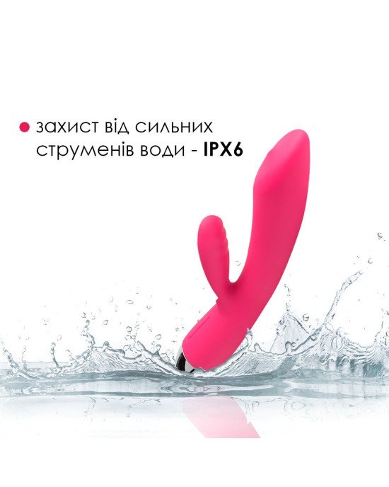 Вібратор-кролик із перлинною стимуляцією точки G Svakom Trysta Plum Red Вібратор-кролик із перлинною стимуляцією точки G Svakom Trysta Plum Red